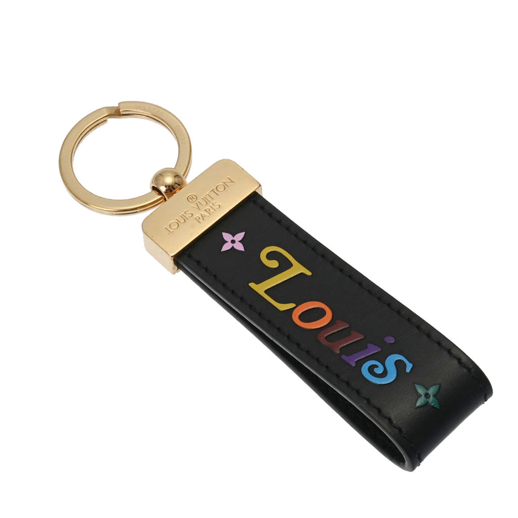 LOUIS VUITTON レザーキーホルダー　ポルトクレイリュストレ LOUIS VUITTON 【ルイヴィトン】 ポルトクレイリュストレ キーホルダー