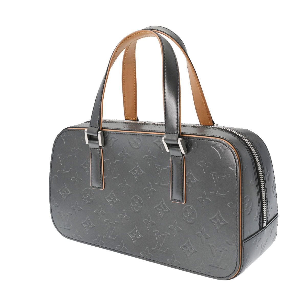 LOUIS VUITTON ルイヴィトン モノグラムマット シェルトン 黒 M55172 レディース モノグラムマット ハンドバッグ ABランク 中古  - 販売オーダー