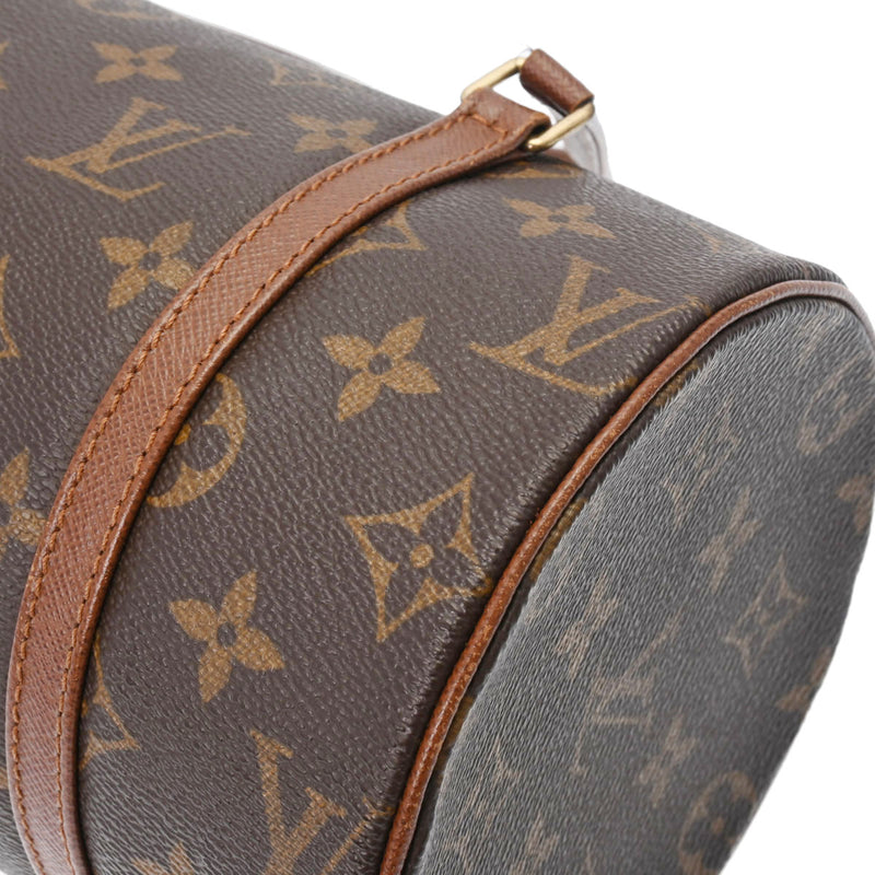 LOUIS VUITTON ルイヴィトン モノグラム パピヨンPM 旧型 ブラウン M51366 レディース モノグラムキャンバス ハンドバッグ ABランク 中古 銀蔵