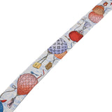 LOUIS VUITTON ルイヴィトン バンドー アップアンドアウェイ ブルー系 M77681 レディース シルク100％ スカーフ Aランク 中古 銀蔵