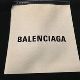 BALENCIAGA バレンシアガ ネイビーカバス XS 2WAY ベージュ/黒 レディース キャンバス/レザー ハンドバッグ ABランク 中古 銀蔵