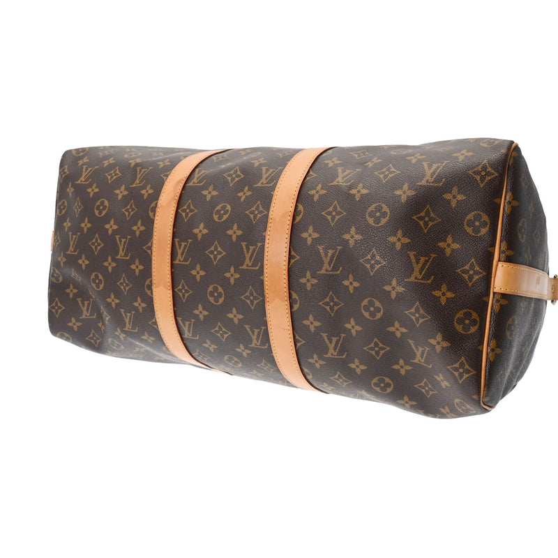 ルイヴィトンキーポル バンドリエール 50 14145 ブラウン ユニセックス モノグラムキャンバス ボストンバッグ M41416 LOUIS  VUITTON 中古 – 銀蔵オンライン