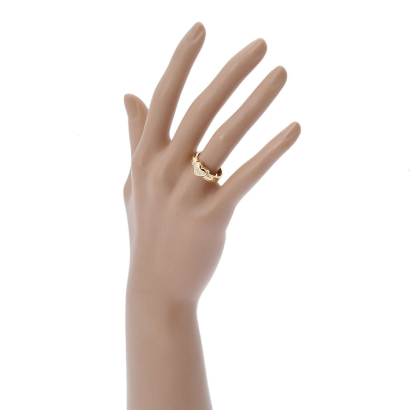 イヴサンローランハートモチーフ ダイヤ0.08ct #12 レディース K18 イヴサンローランハートモチーフ ダイヤ0.08ct #12 レディース K18