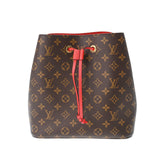 LOUIS VUITTON ルイヴィトン モノグラム ネオノエ コクリコ M44021 レディース モノグラムキャンバス ショルダーバッグ 新同 中古 銀蔵