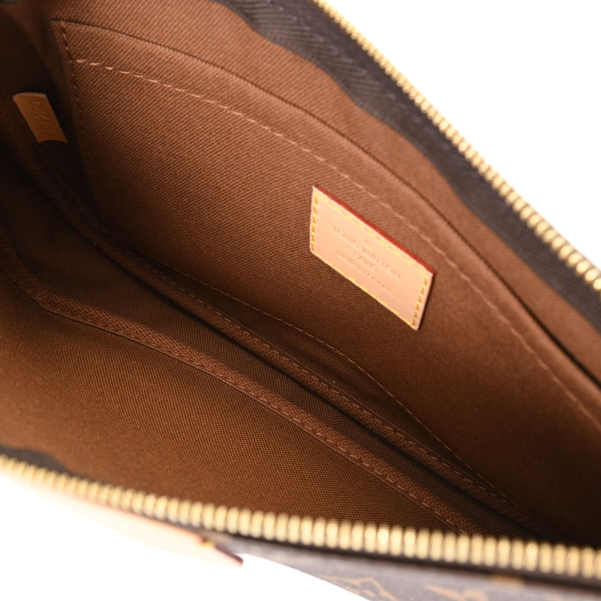 ルイヴィトンミュルティ ポシェット アクセソワール 14145 カーキ