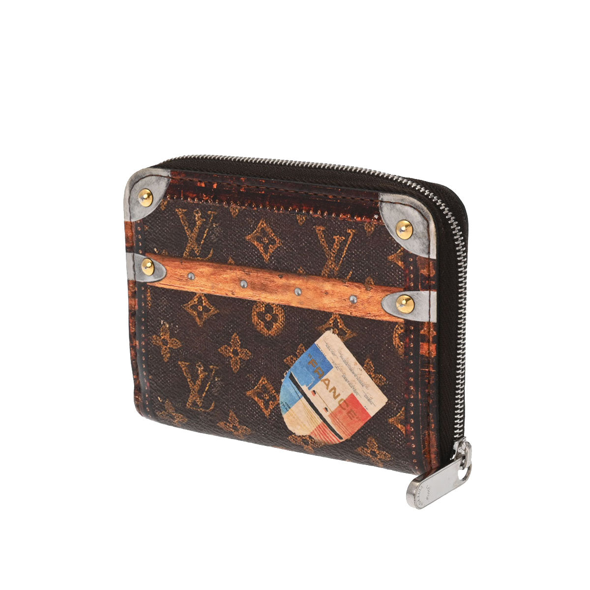 ルイヴィトン LOUIS VUITTON コインケース ジッピー コインパース モノグラムジャイアントキャンバス みやす モノグラム ゴールド金具