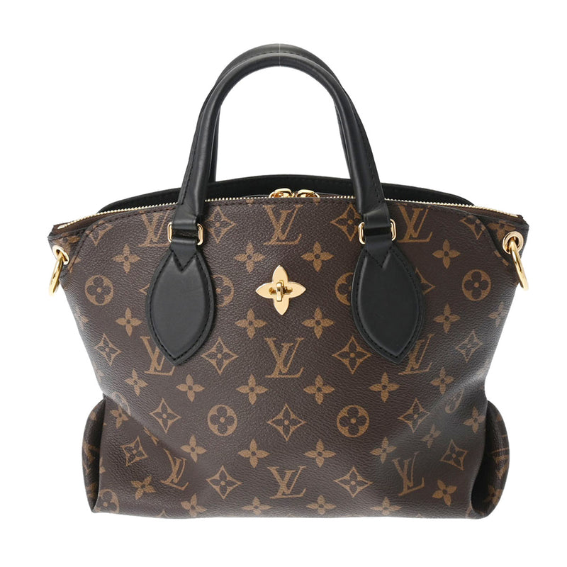 ルイヴィトンフラワージップドトート PM 2WAY 14145 ノワール レディース モノグラムキャンバス ハンドバッグ M44351 LOUIS  VUITTON 中古 – 銀蔵オンライン