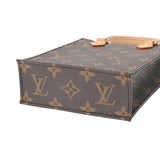 LOUIS VUITTON ルイヴィトン モノグラム プティット サックプラ 2WAY ブラウン M81295 レディース モノグラムキャンバス ハンドバッグ Aランク 中古 銀蔵