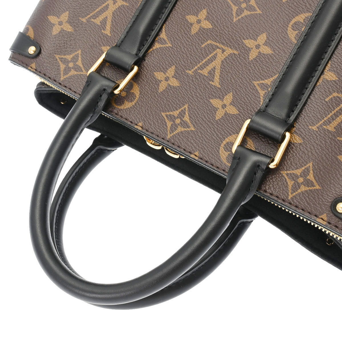 LOUIS VUITTON ルイヴィトン モノグラム スフロ NV BB 2WAY 黒 M44898 レディース モノグラムキャンバス ハンドバッグ  新同 中古 - 新着商品