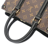 LOUIS VUITTON ルイヴィトン モノグラム スフロ NV BB 2WAY 黒 M44898 レディース モノグラムキャンバス ハンドバッグ 新同 中古 銀蔵