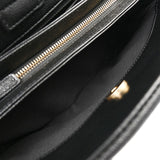 CHANEL シャネル マトラッセ ボウリングバッグ 2WAY 黒 ゴールド金具 AS3893 レディース キャビアスキン ハンドバッグ Aランク 中古 銀蔵