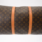 LOUIS VUITTON ルイヴィトン モノグラム キーポル 60 ブラウン M41422 ユニセックス モノグラムキャンバス ボストンバッグ Bランク 中古 銀蔵