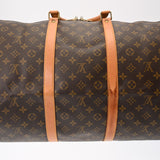 LOUIS VUITTON ルイヴィトン モノグラム キーポル 60 ブラウン M41422 ユニセックス モノグラムキャンバス ボストンバッグ Bランク 中古 銀蔵