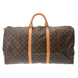 LOUIS VUITTON ルイヴィトン モノグラム キーポル 60 ブラウン M41422 ユニセックス モノグラムキャンバス ボストンバッグ Bランク 中古 銀蔵