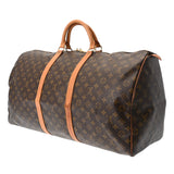 LOUIS VUITTON ルイヴィトン モノグラム キーポル 60 ブラウン M41422 ユニセックス モノグラムキャンバス ボストンバッグ Bランク 中古 銀蔵