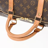 LOUIS VUITTON ルイヴィトン モノグラム キーポル 60 ブラウン M41422 ユニセックス モノグラムキャンバス ボストンバッグ Bランク 中古 銀蔵