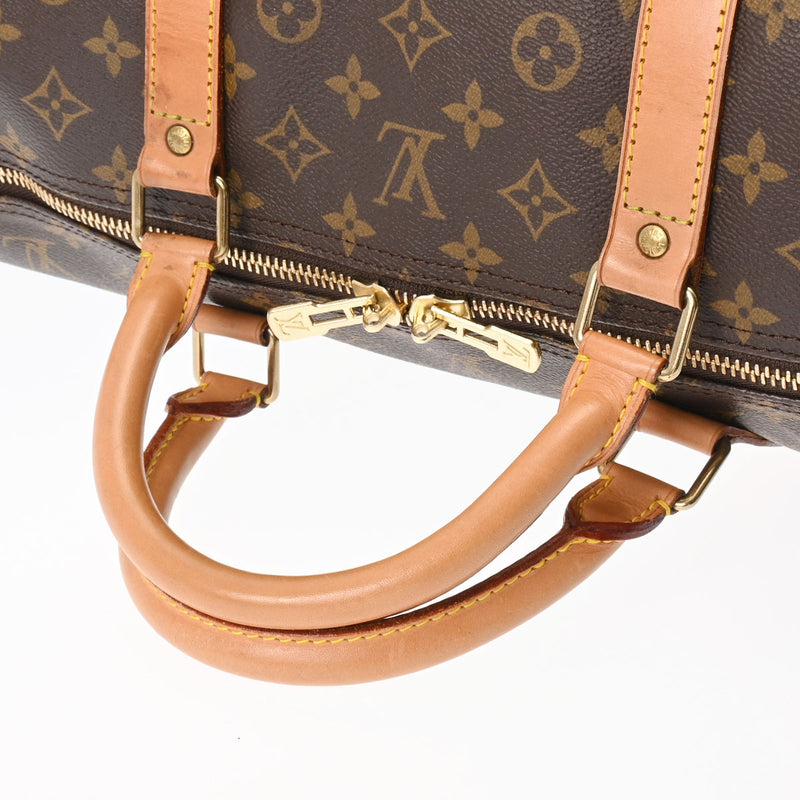 LOUIS VUITTON ルイヴィトン モノグラム キーポル 60 ブラウン M41422 ユニセックス モノグラムキャンバス ボストンバッグ Bランク 中古 銀蔵