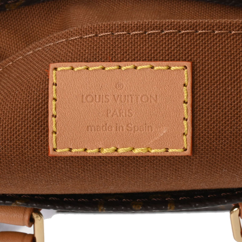 LOUIS VUITTON ルイヴィトン モノグラム プティット サックプラ 2WAY ブラウン M81295 レディース モノグラムキャンバス ハンドバッグ Aランク 中古 銀蔵