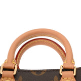 LOUIS VUITTON ルイヴィトン モノグラム プティット サックプラ 2WAY ブラウン M81295 レディース モノグラムキャンバス ハンドバッグ Aランク 中古 銀蔵