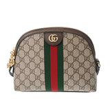 GUCCI グッチ オフィディア ベージュ/エボニー ゴールド金具 499621 レディース GGスプリームキャンバス ショルダーバッグ 未使用 銀蔵