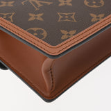 LOUIS VUITTON ルイヴィトン モノグラムリバース ポルトフォイユ ドーフィーヌ 2WAYクラッチ ブラウン M68746 レディース モノグラムキャンバス ショルダーバッグ 新同 中古 銀蔵