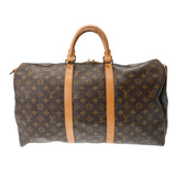 LOUIS VUITTON ルイヴィトン モノグラム キーポル バンドリエール 50 2WAY ブラウン M41416 ユニセックス モノグラムキャンバス ボストンバッグ Bランク 中古 銀蔵