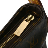 LOUIS VUITTON ルイヴィトン モノグラム ルーピング MM  USA製 ブラウン M51146 レディース モノグラムキャンバス ワンショルダーバッグ ABランク 中古 銀蔵