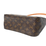 LOUIS VUITTON ルイヴィトン モノグラム ルーピング MM  USA製 ブラウン M51146 レディース モノグラムキャンバス ワンショルダーバッグ ABランク 中古 銀蔵