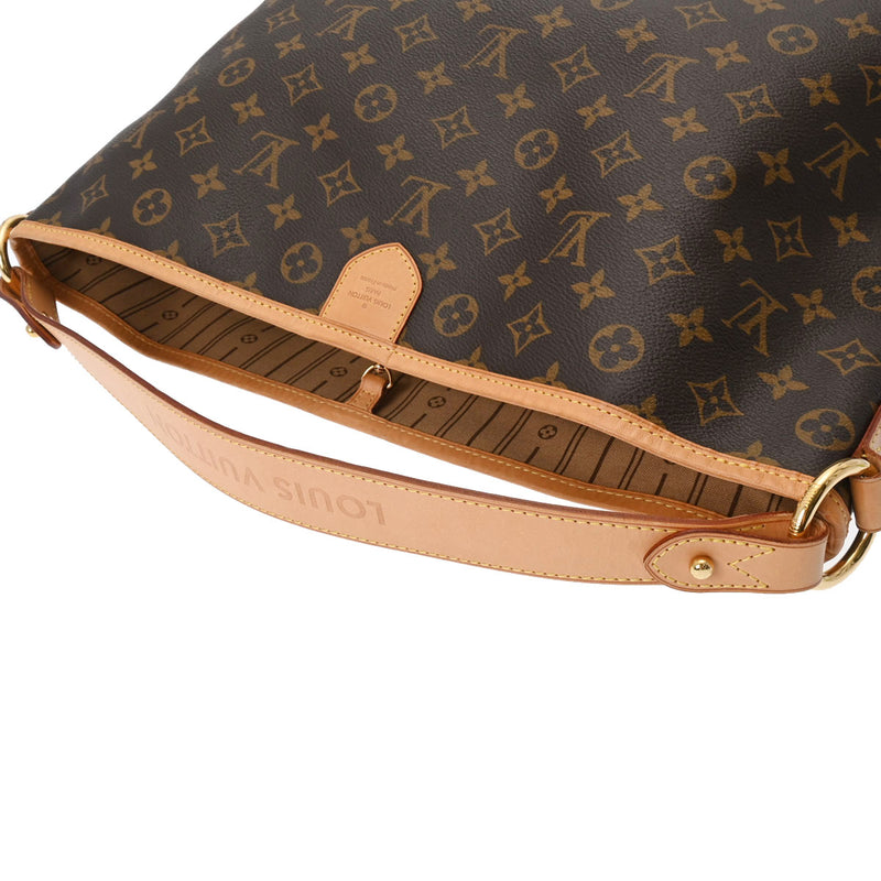 LOUIS VUITTON ルイヴィトン モノグラム ディライトフル PM 旧型 ブラウン M40352 レディース モノグラムキャンバス セミショルダーバッグ Aランク 中古 銀蔵