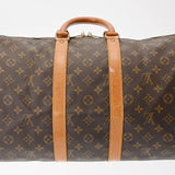 LOUIS VUITTON ルイヴィトン モノグラム キーポル 45 ブラウン M41428 ユニセックス モノグラムキャンバス ボストンバッグ Bランク 中古 銀蔵