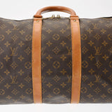 LOUIS VUITTON ルイヴィトン モノグラム キーポル 45 ブラウン M41428 ユニセックス モノグラムキャンバス ボストンバッグ Bランク 中古 銀蔵