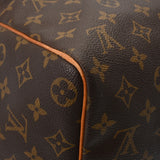 LOUIS VUITTON ルイヴィトン モノグラム キーポル 45 ブラウン M41428 ユニセックス モノグラムキャンバス ボストンバッグ Bランク 中古 銀蔵