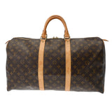 LOUIS VUITTON ルイヴィトン モノグラム キーポル 50 ブラウン M41426 ユニセックス モノグラムキャンバス ボストンバッグ ABランク 中古 銀蔵