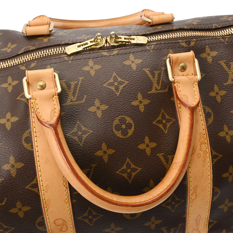 LOUIS VUITTON ルイヴィトン モノグラム キーポル 50 ブラウン M41426 ユニセックス モノグラムキャンバス ボストンバッグ ABランク 中古 銀蔵