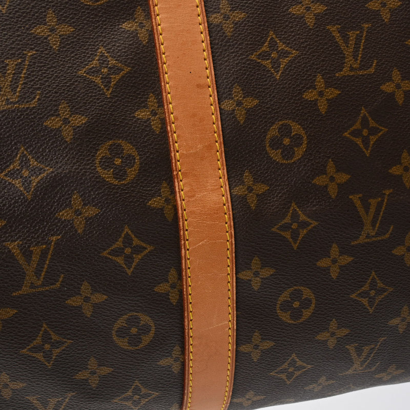 LOUIS VUITTON ルイヴィトン モノグラム キーポル 60 ブラウン M41422 ユニセックス モノグラムキャンバス ボストンバッグ Bランク 中古 銀蔵