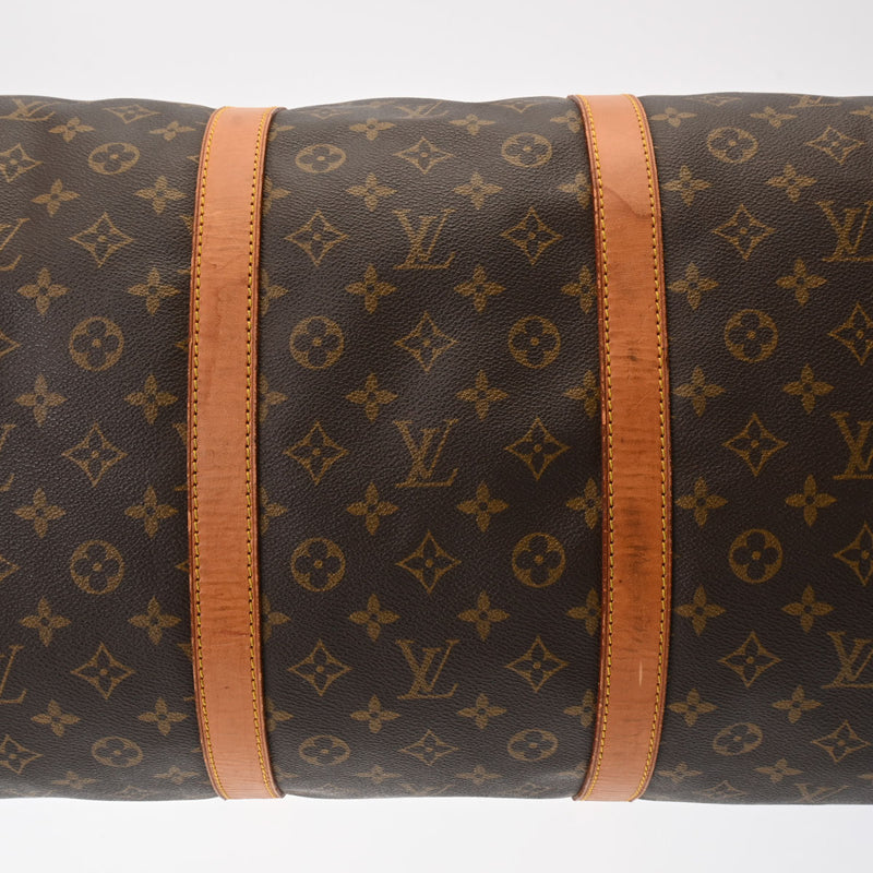 LOUIS VUITTON ルイヴィトン モノグラム キーポル 60 ブラウン M41422 ユニセックス モノグラムキャンバス ボストンバッグ Bランク 中古 銀蔵