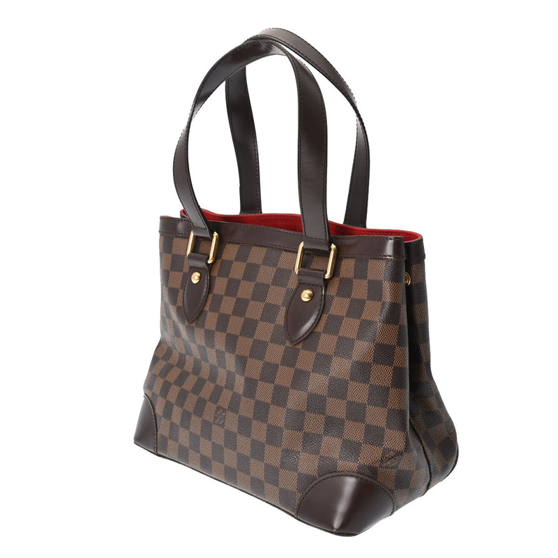 LOUIS VUITTON ルイヴィトン ダミエ ハムステッド PM ブラウン N51205 レディース ダミエキャンバス ハンドバッグ ABランク 中古 銀蔵