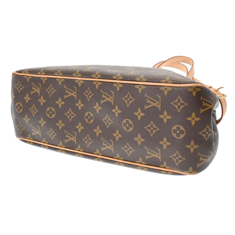 LOUIS VUITTON ルイヴィトン モノグラム バティニョール オリゾンタル ブラウン M51154 レディース モノグラムキャンバス トートバッグ Aランク 中古 銀蔵