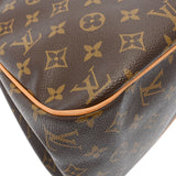 LOUIS VUITTON ルイヴィトン モノグラム バティニョール オリゾンタル ブラウン M51154 レディース モノグラムキャンバス トートバッグ Aランク 中古 銀蔵