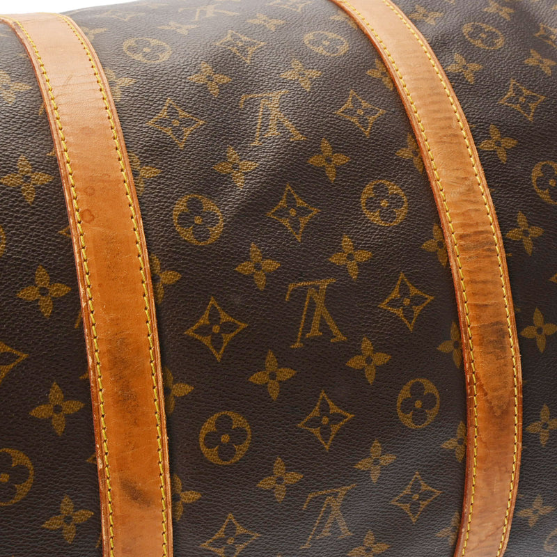 LOUIS VUITTON ルイヴィトン モノグラム キーポル バンドリエール 60 ブラウン M41412 ユニセックス モノグラムキャンバス ボストンバッグ Bランク 中古 銀蔵