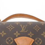 LOUIS VUITTON ルイヴィトン モノグラム ベルエア 2WAY ブラウン M51122 ユニセックス モノグラムキャンバス ハンドバッグ Bランク 中古 銀蔵