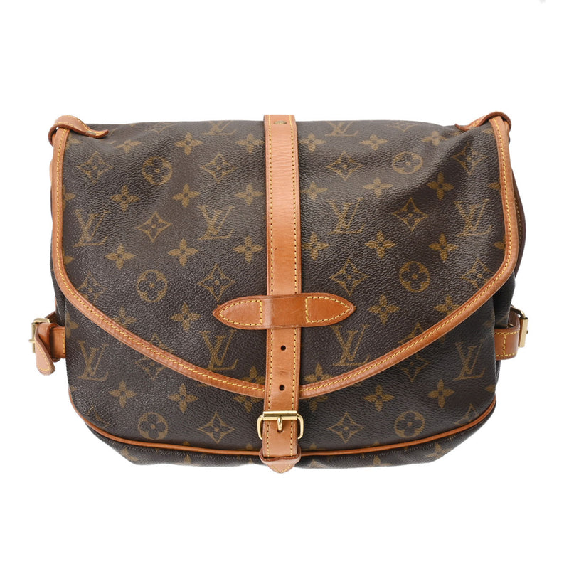 ルイ・ヴィトン LOUIS VUITTON ソミュール30 M42256 モノグラムキャンバス レディース ショルダーバッグ