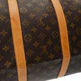 LOUIS VUITTON ルイヴィトン モノグラム キーポル バンドリエール 55 ブラウン M41414 レディース モノグラムキャンバス ボストンバッグ ABランク 中古 銀蔵