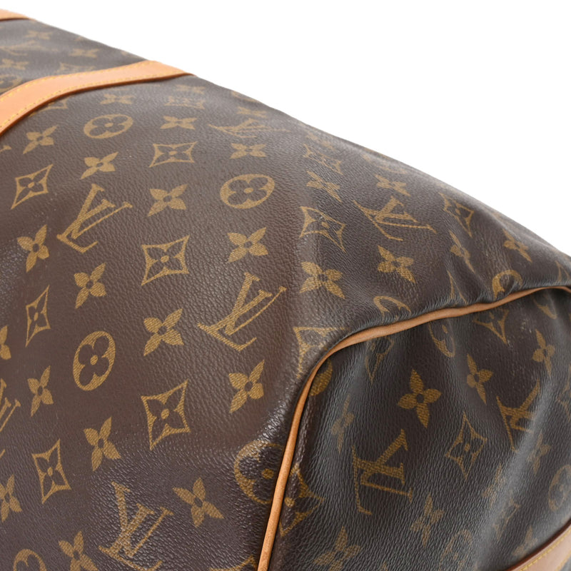 LOUIS VUITTON ルイヴィトン モノグラム キーポル バンドリエール 55 ブラウン M41414 レディース モノグラムキャンバス ボストンバッグ ABランク 中古 銀蔵