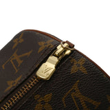 LOUIS VUITTON ルイヴィトン モノグラム パピヨン GM ブラウン M51365 レディース モノグラムキャンバス ハンドバッグ Aランク 中古 銀蔵