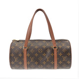 LOUIS VUITTON ルイヴィトン モノグラム パピヨン GM ブラウン M51365 レディース モノグラムキャンバス ハンドバッグ Aランク 中古 銀蔵