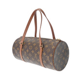 LOUIS VUITTON ルイヴィトン モノグラム パピヨン GM ブラウン M51365 レディース モノグラムキャンバス ハンドバッグ Aランク 中古 銀蔵