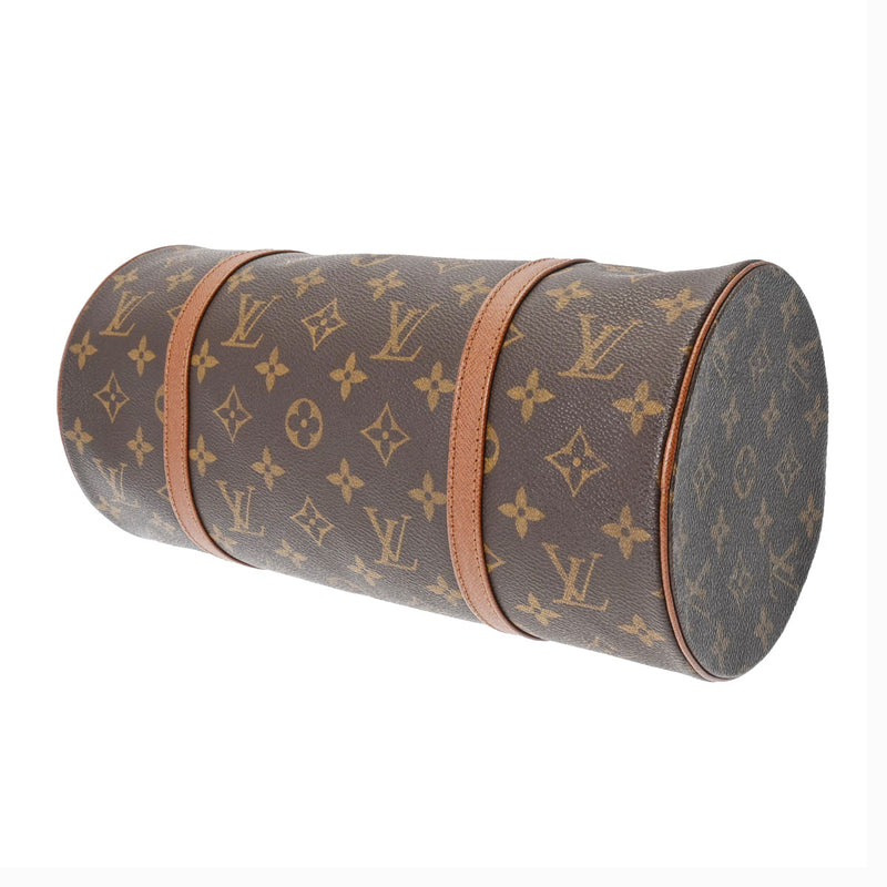 LOUIS VUITTON ルイヴィトン モノグラム パピヨン GM ブラウン M51365 レディース モノグラムキャンバス ハンドバッグ Aランク 中古 銀蔵