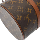 LOUIS VUITTON ルイヴィトン モノグラム パピヨン GM ブラウン M51365 レディース モノグラムキャンバス ハンドバッグ Aランク 中古 銀蔵