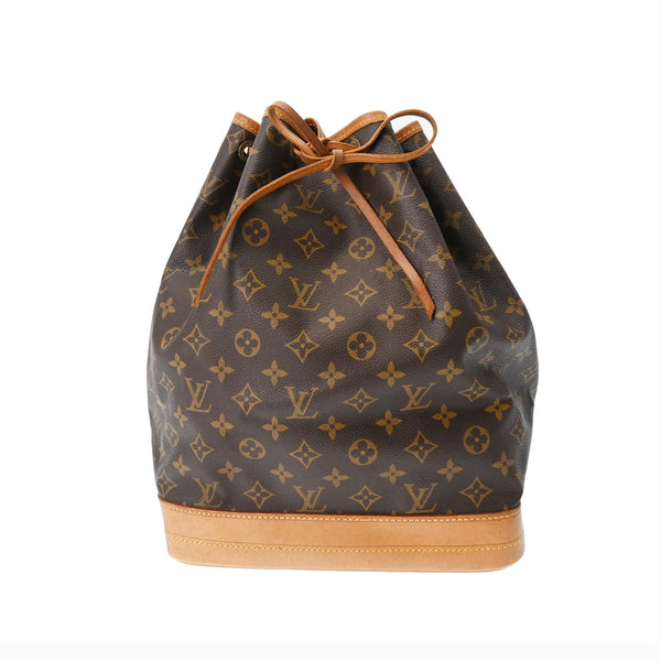 ルイヴィトンノエ 14145 ブラウン レディース モノグラムキャンバス ショルダーバッグ M42224 LOUIS VUITTON 中古 –  銀蔵オンライン